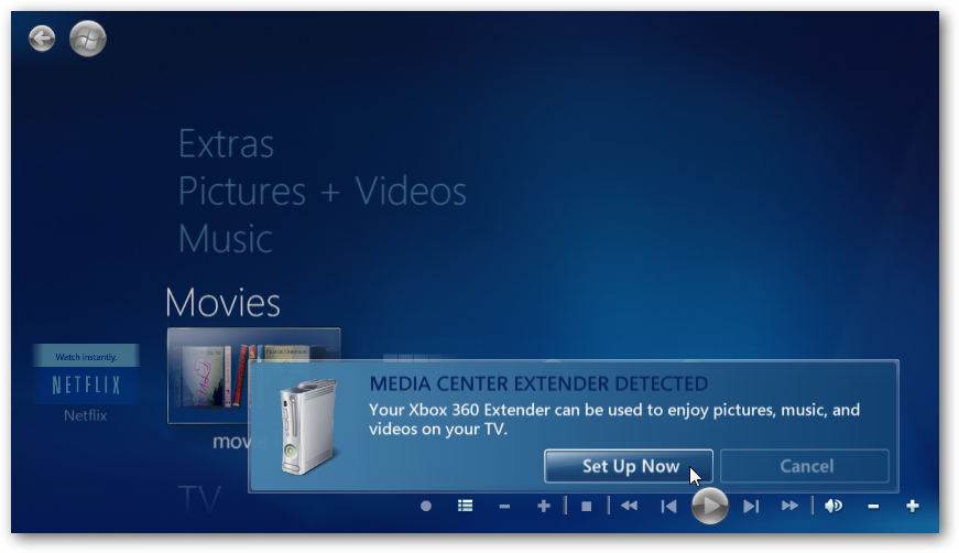 How To Connect Windows 7 Media Center To an 360 Stream Media – The Average Guy Network