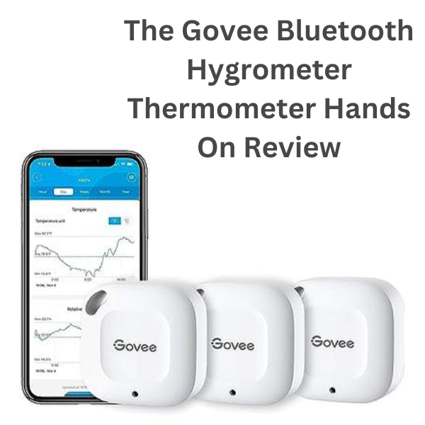 Govee Bluetooth Hygrometer Thermometer, Wireless Thermometer Hands